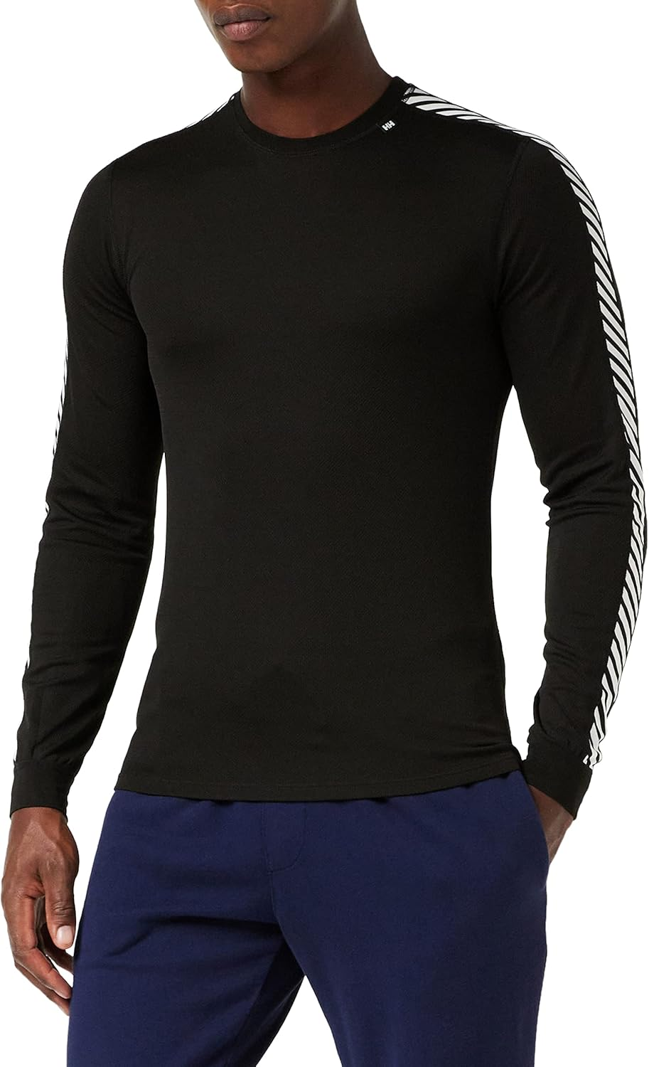 Helly Hansen Men'S HH LIFA Stripe Crew Base Layer image number 4