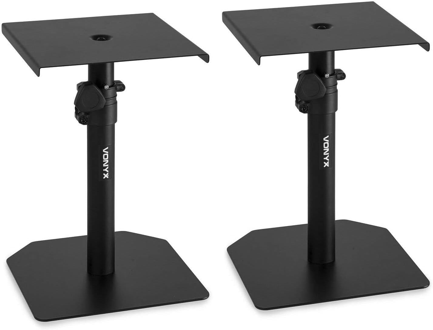 Studio Monitor Stands Speaker Mount Adjustable Desktop Stand Pair Vonyx SMS10 image number 3