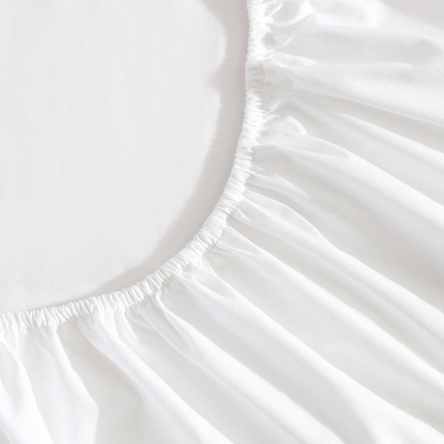 Laura Ashley - Sheet Set, Breathable Cotton Percale Bedding with Matching Pillowcases, Soft Home Decor (Scallop Blue, Full) image number 6