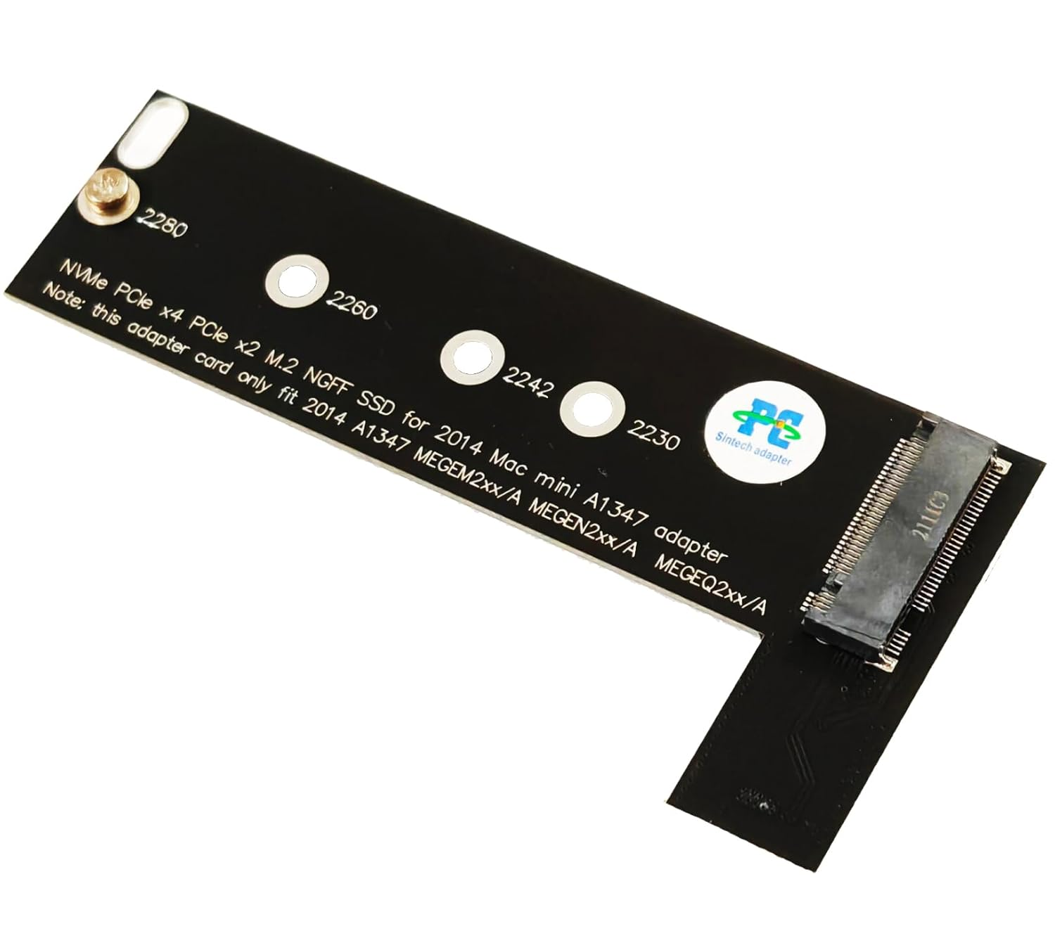 Sintech M.2 NGFF Nvme SSD Card for Upgrade Mac Mini Late 2014 Year A1347 MEG Series image number 3