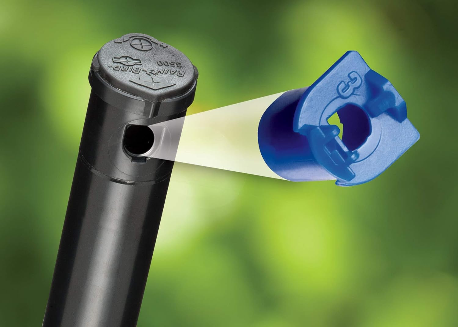 Rain Bird CP350012PK Professional Grade Rotor with Rain Curtain Nozzle Set, 40&deg; to 360&deg; Pattern, 15' to 35' Spray Distance, 12-Pack image number 2