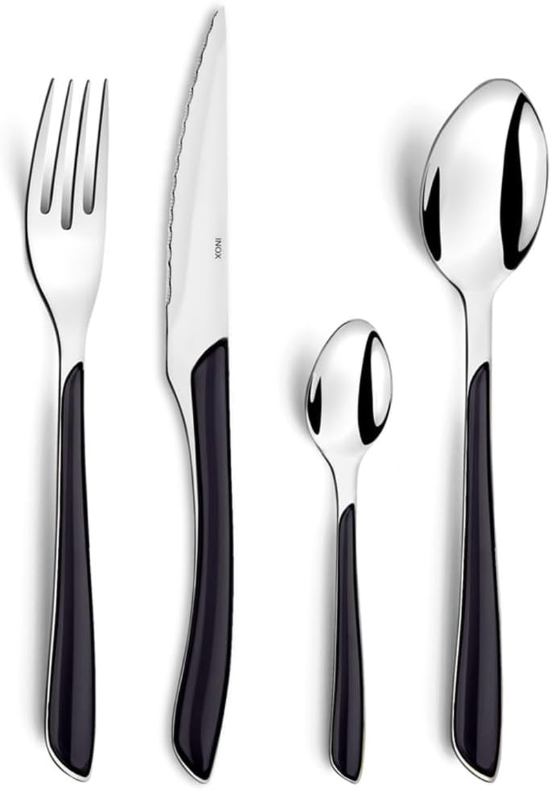 Amefa 2214GYMBA1B60 ECLAT Cutlery Set, Stainless Steel, Grey