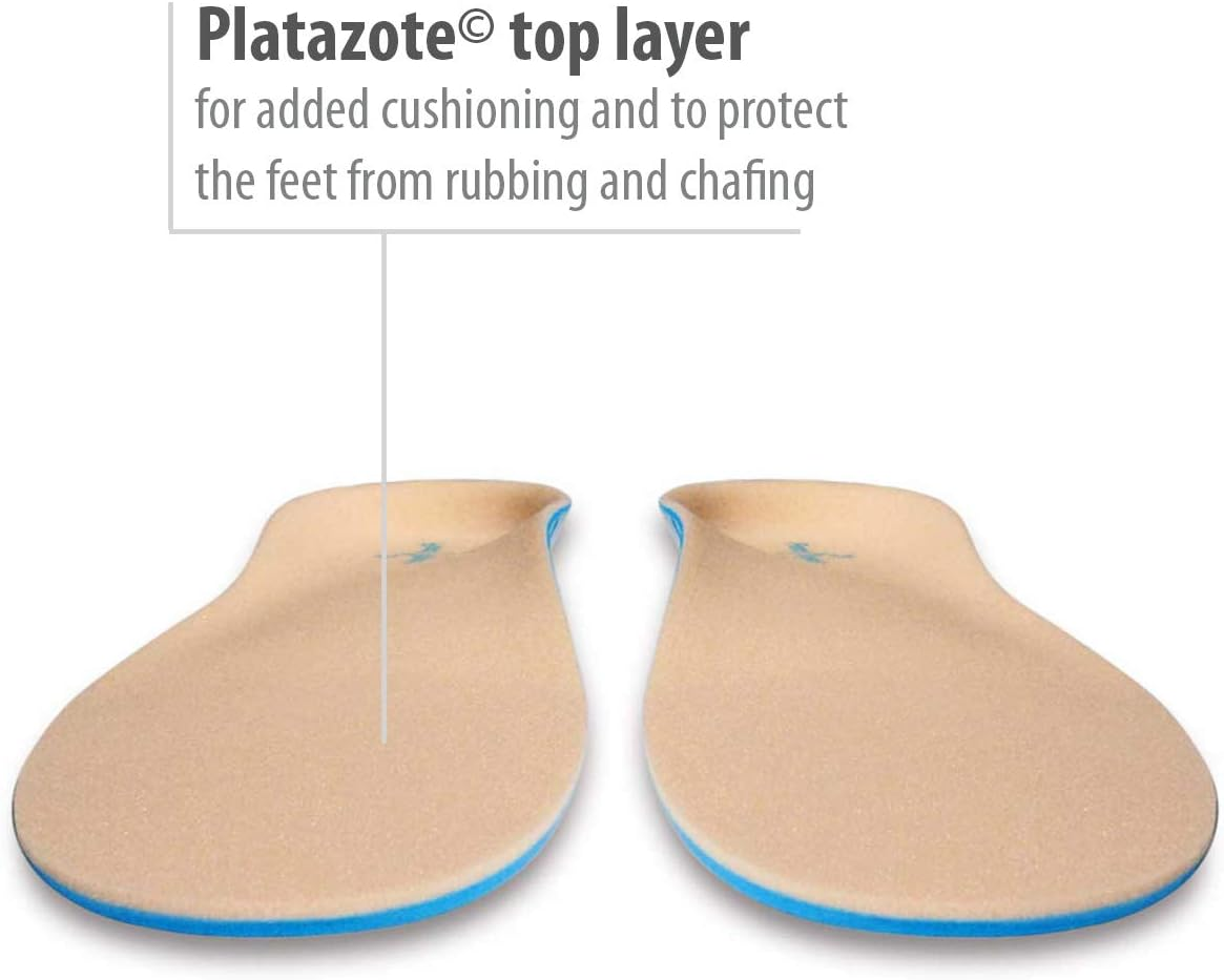 Footlogics Sensi Orthotic Insoles, Ideal for Diabetes, Arthritis, and Sensitive Feet, Reduce Pressure and Friction, Evenly Distributes Force, Flexible, Soft, and Supportive, Full Length, X-Large, Pair image number 4