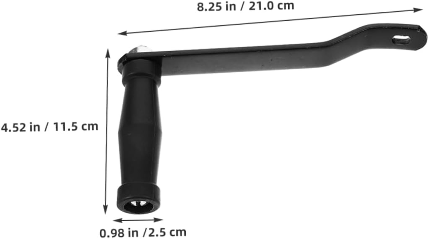2Pcs Winch Handle Replacement Heavy Duty Manual Crank for Boat Trailer Winch Winder Ergonomic Grip Suitable for Trailer Jack Crank Handle Use image number 4