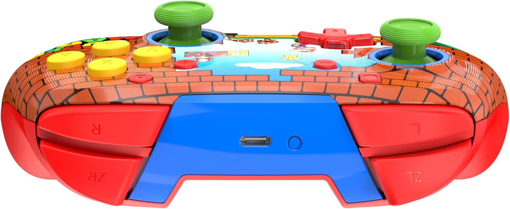 Turtle Beach Rematch Wireless Controller: Mario Bricks Reveal &ndash; Officially Licensed by Nintendo. Also Works with Nintendo Switch 2