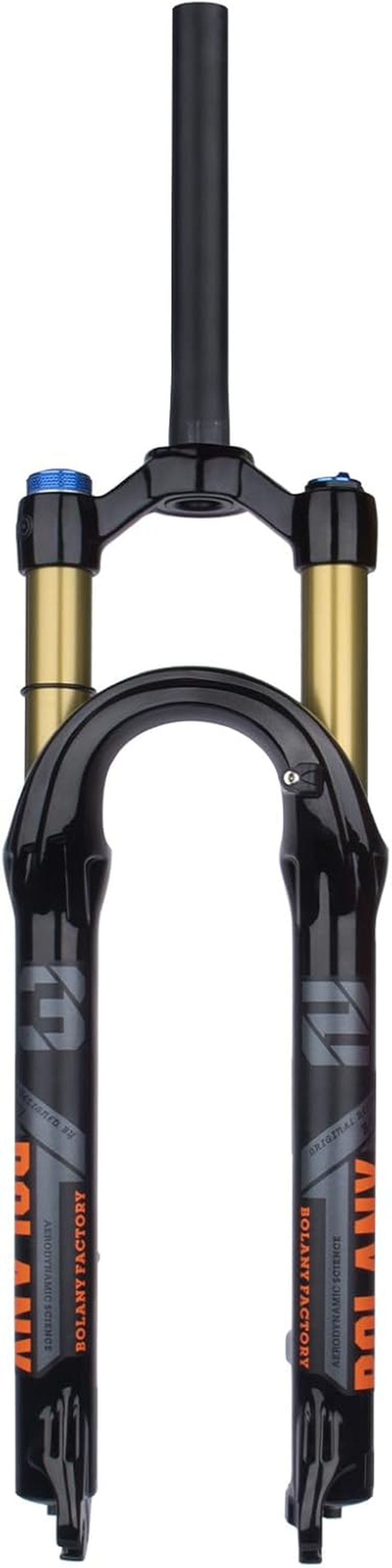 Professional Air Pressure Front Fork Made of Aluminum + Magnesium Alloy Suitable for 27.5/29 Inch Bikes with Shoulder Control Lock/Wire Control Lock Max for XC/AM 2.4In Tire image number 2