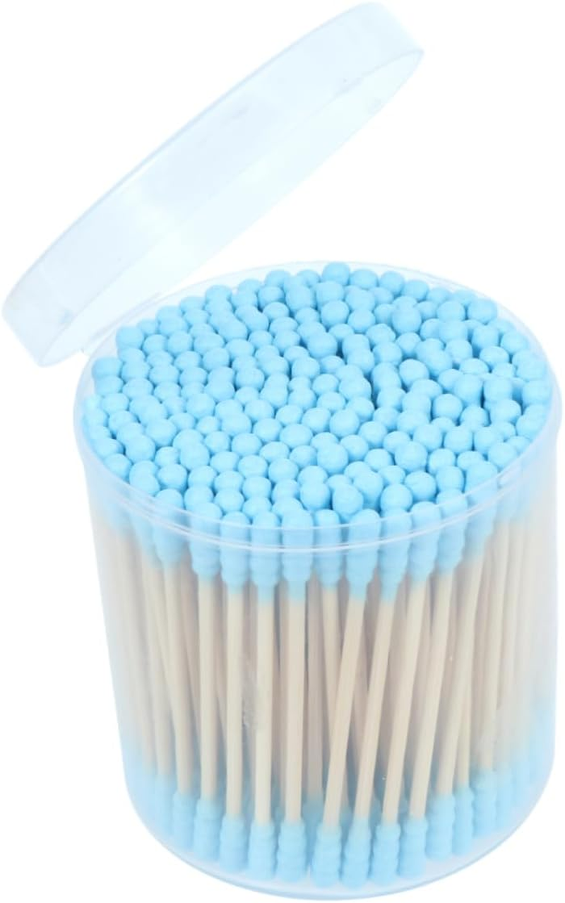 200Pcs Multipurpose Double Tipped Cotton Swabs for Baby Care and Makeup Removal, Colorful Soft Cotton Buds Suitable for Beauty Cleaning and Personal Care Random Color image number 5