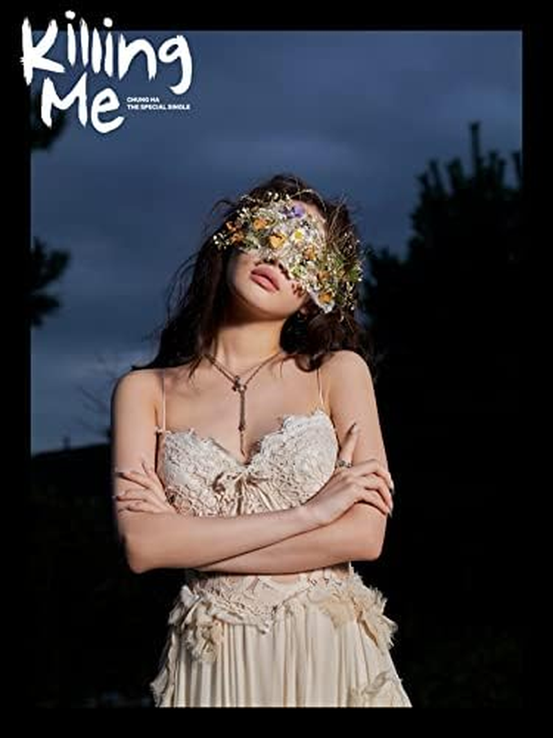 CHUNGHA CHUNG HA Killing Me Special Single Album Cd+1P Folding Poster on Pack+98P Photo&Illust Book+Lyric Sticker+Lyric&Coloring Paper+40P Postcard Book+1P Photocard+Message Photocard Set+Tracking image number 2
