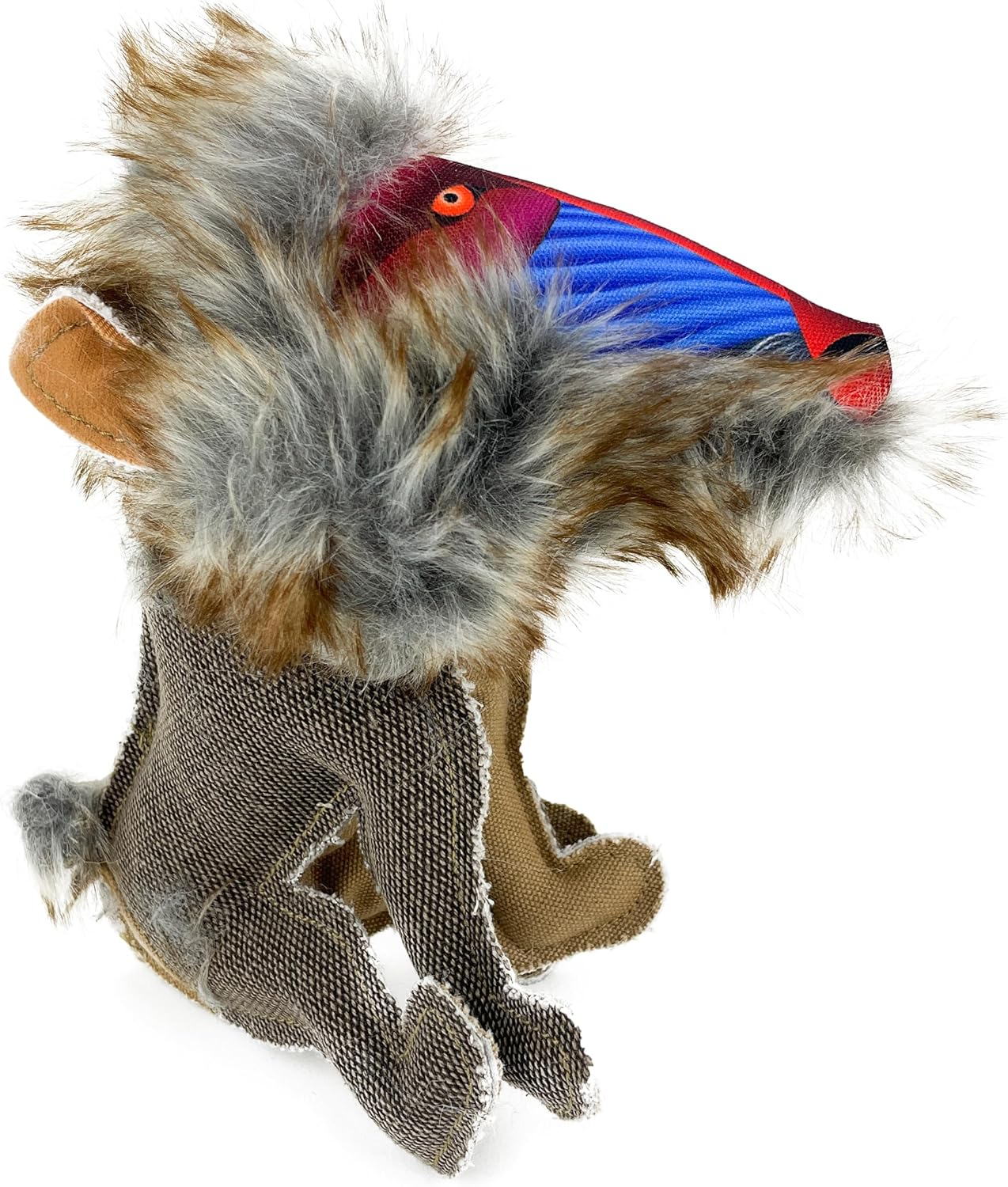 Plush Dog Toy, Grey, Large, 44Cm image number 4