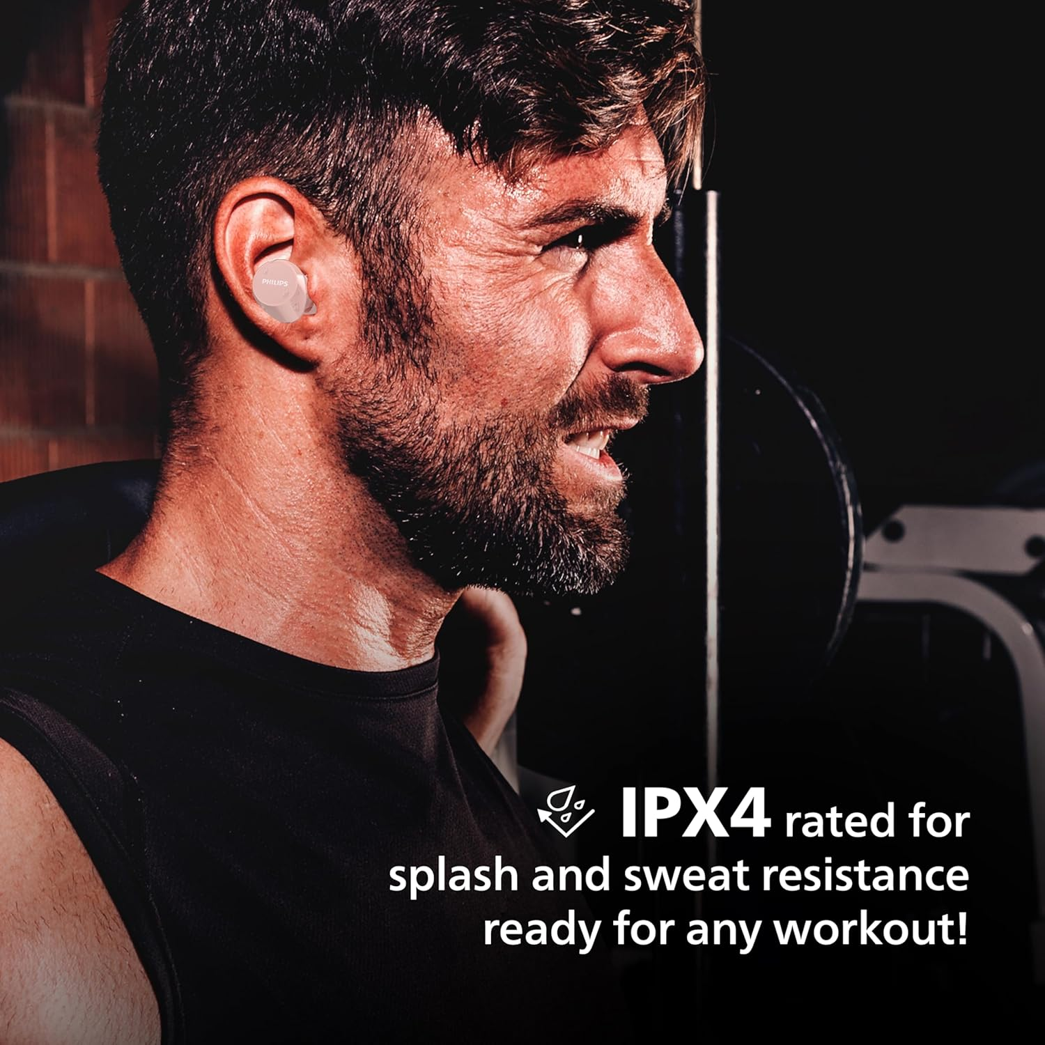 Philips TAT1209PK Wireless Bluetooth Earbuds - Small Earbuds, Great Value, Natural Sound with Dynamic Bass, Clear Calls and Pocket Size Charging Case - Pink - White image number 2