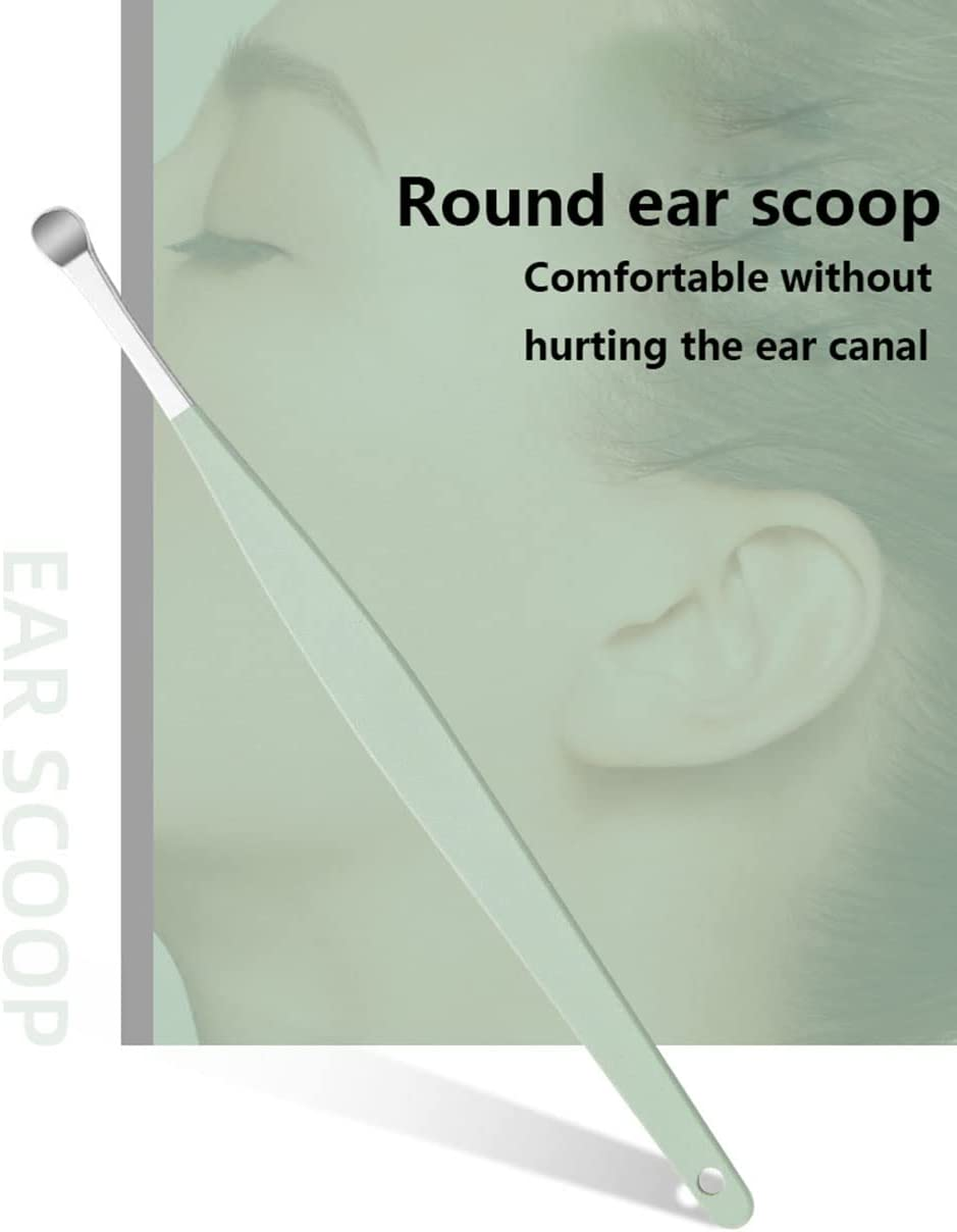 12-Piece Nail Care Kit, Mint Green Leather Travel Case,Manicure Set Personal Care, Nail Clipper Kit,Nail Tools with Luxurious Travel Case, Gifts for Men Women Family Friend image number 1