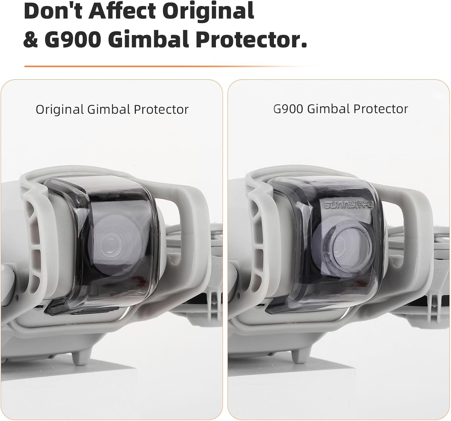 ZJRXM Neo Bumper Protective Bar Accessories, Gimbal Bumper Guard for DJI Neo Drone, Anti-Collision Protection Strip for DJI Neo Drone Camera (Black) image number 6