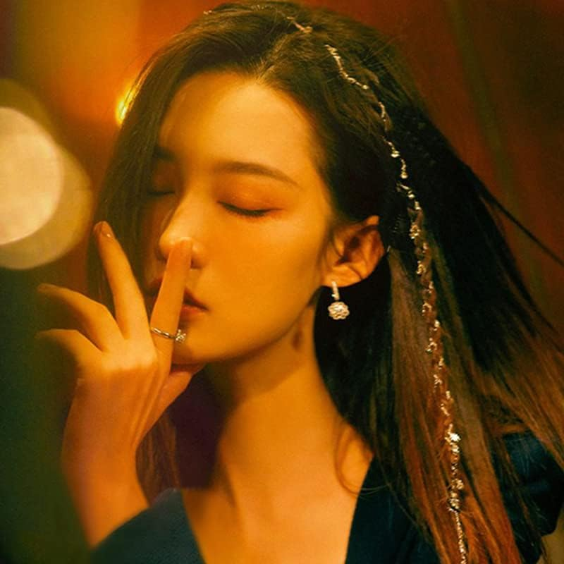 Hair Clips, Rhinestone Hair Accessories for Women, Girls, Ladies, Children, Elegant Hair Clips with Rhinestone Chains, Fashion Headpiece, Styling Tools for Party, Wedding, Daily image number 5