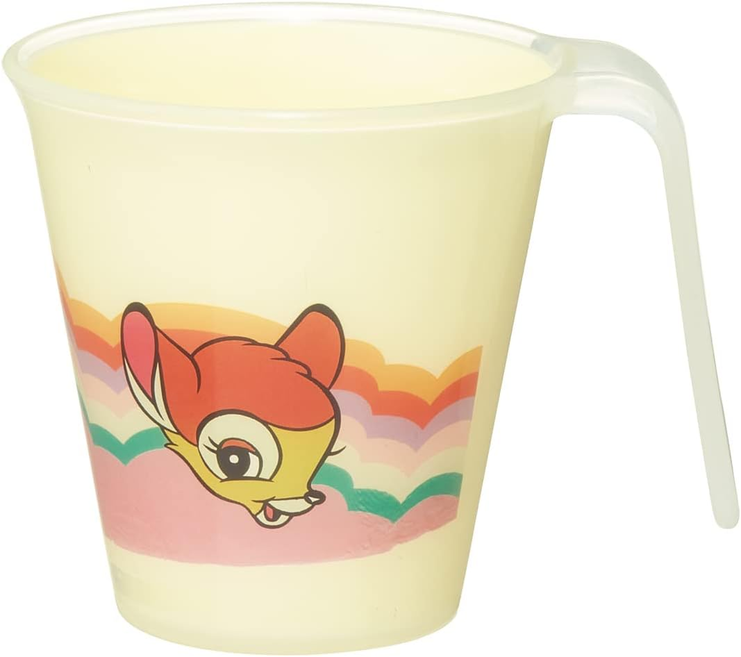 Skater MTH3-A Melamine Tumbler with Handle, 10.1 Fl Oz (300 Ml), Disney Retro Huey