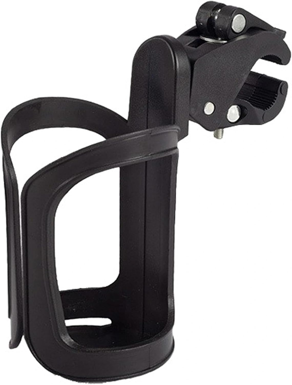 Stroller Cup Holder, Universal Stroller Bike Stroller Cup Holder, 360 Degree Swivel Adjustable Beverage Coffee Bottle Organizer for Baby Bottles, Bikes and Drink Bottles image number 1