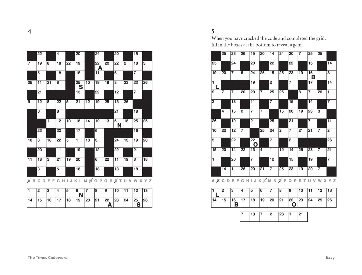 The Times Puzzle Books: the Times Bumper Book of Codewords Book 1 image number 4
