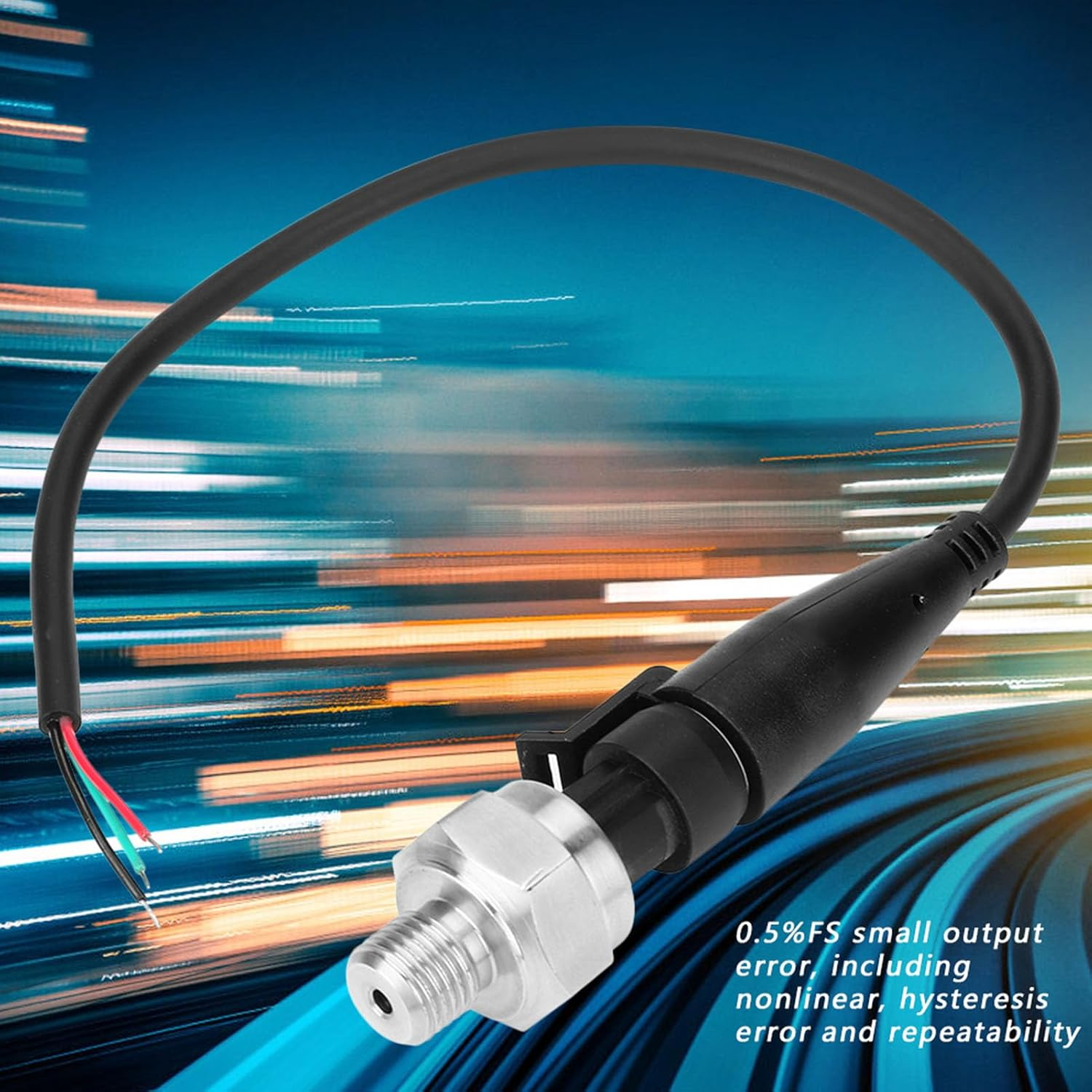 Pressure Sensor G1/4 Pressure Transducer Sensor Input 5V Output 0.5-4.5V / 0-5V Pressure Transmitter for Water Gas Oil Pressure Transmitters (0-30PSI) image number 6