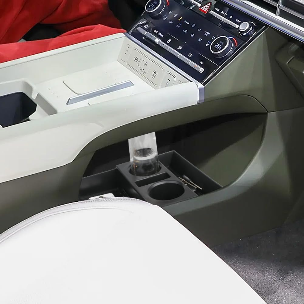 For 2024 Hyundai Santa Fe Insert Glove Pallet Organizer Center Console Armrest Storage Box Tray Santa Fe 2024 Accessories (2024 Santa Fe Lower Console Tray) image number 3