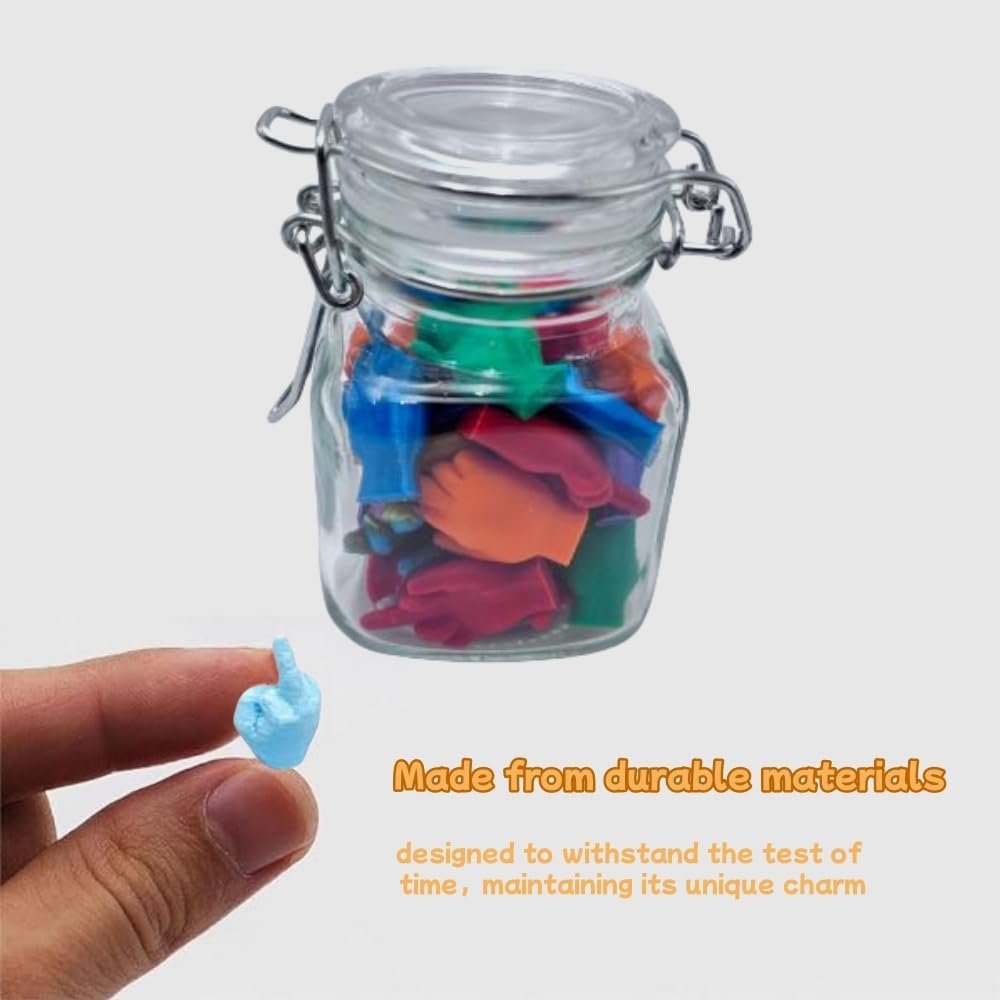 Decorative Middle Finger Jar, Funny Gag Gift, Birthday and Holiday Decor, Novelty Present image number 6