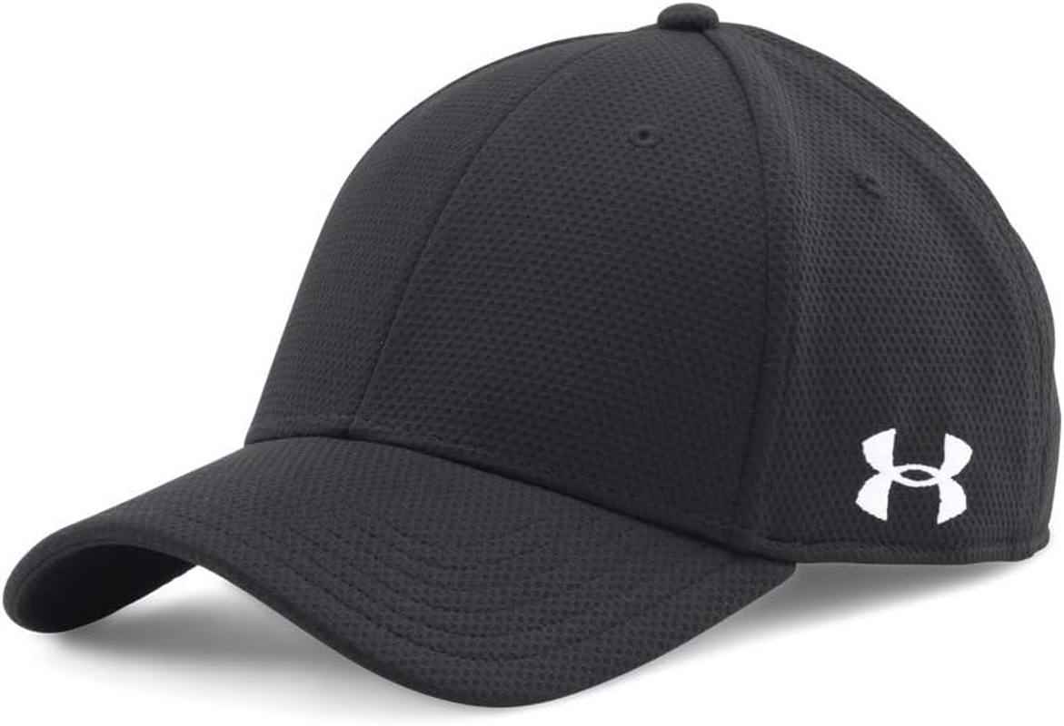 Under Armour Mens Curved Brim Stretch Fit Cap