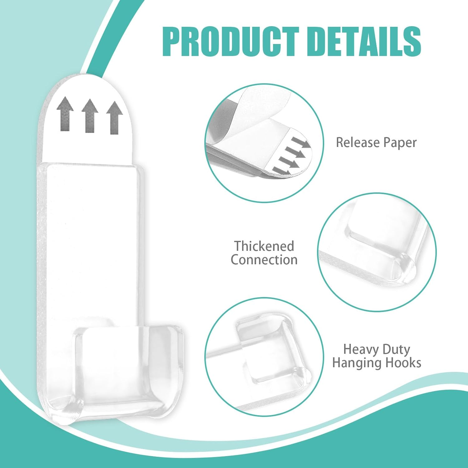 Huakaile 12 Pieces Acrylic Vinyl Record Wall Mount with Adhesive Tape, No Screw Record Display Shelf Storage Hangers, Clear Music Album Covers Holder for Home Living Room Office Decoration