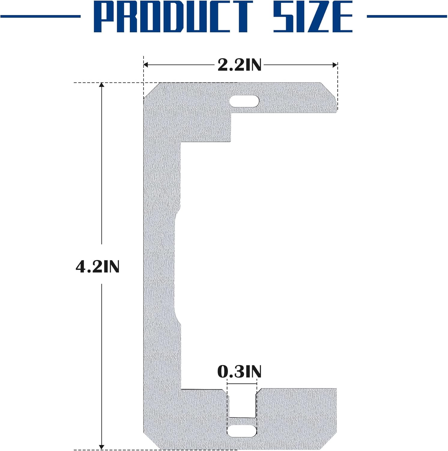 DECOHS 10 Pcs Wall Plate Spacer- Device Leveling Plates- Flush Fit Leveling Plate