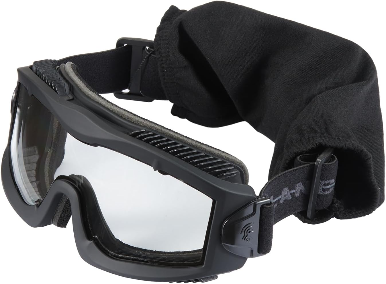 Lancer Tactical AERO 3Mm Thick Dual Pane Lens Eye Protection Safety Goggle System ANSI Z87 1 Rated Industry Standard Panel Ventilated W/Anti-Scratch Shield Fully Adjustable