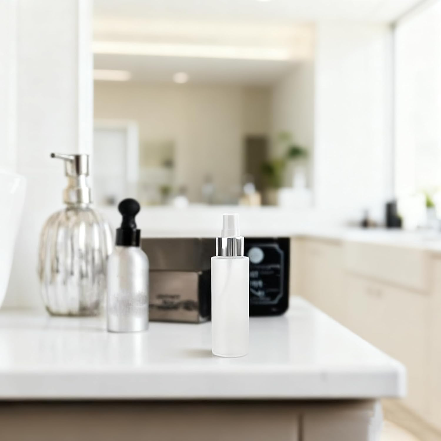 Reusable Portable Spray Bottles,Toner Water Skincare Spray Bottle 5Pcs. image number 4