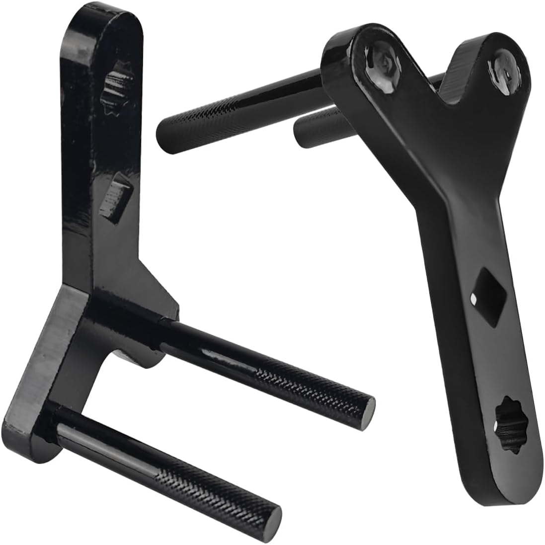 Mandark New Lower Control Arm Prying Car Tool, Specialty Automotive Suspension Bushing Ball Joint Pry Tool, Vehicle Removal Instrument Accessories, Universal for SUV Sedan Truck (Black Pattern) - Silver image number 3