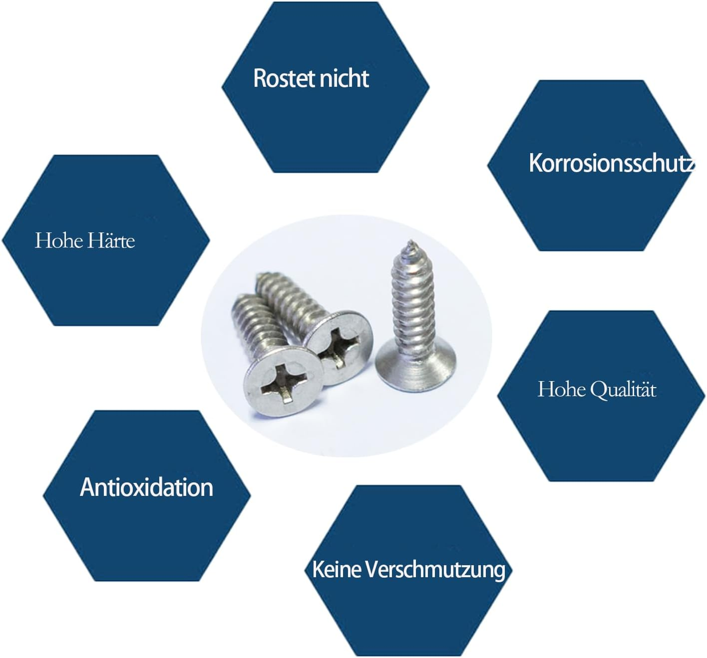 Zakora 20 Pack Rubber Bumper Feet with Stainless Washer and Screws, 0.3 X 0.59 (HD), Soft, Non Slip, Non Marking, Fine Grips for Appliances, Furniture, Electronics image number 3