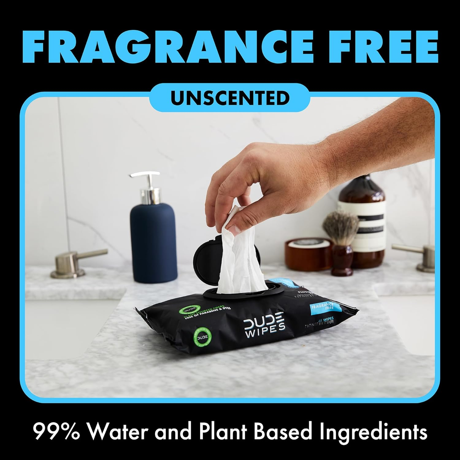 Dude Products Wipes Flushable Wipes Dispenser, Pack of 1