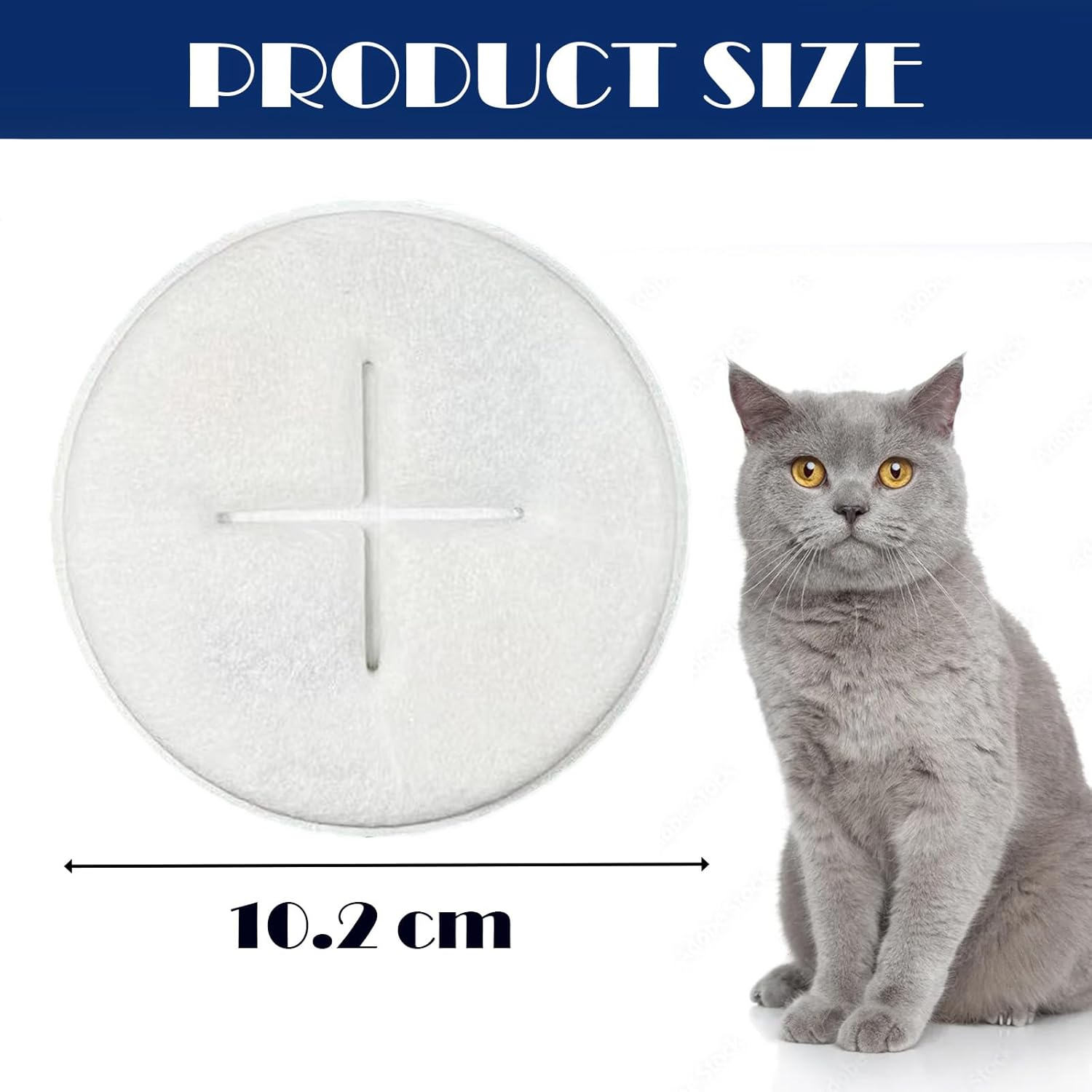 7L Cat Water Fountain Filter, Wireless Dog Water Fountain Filter image number 3