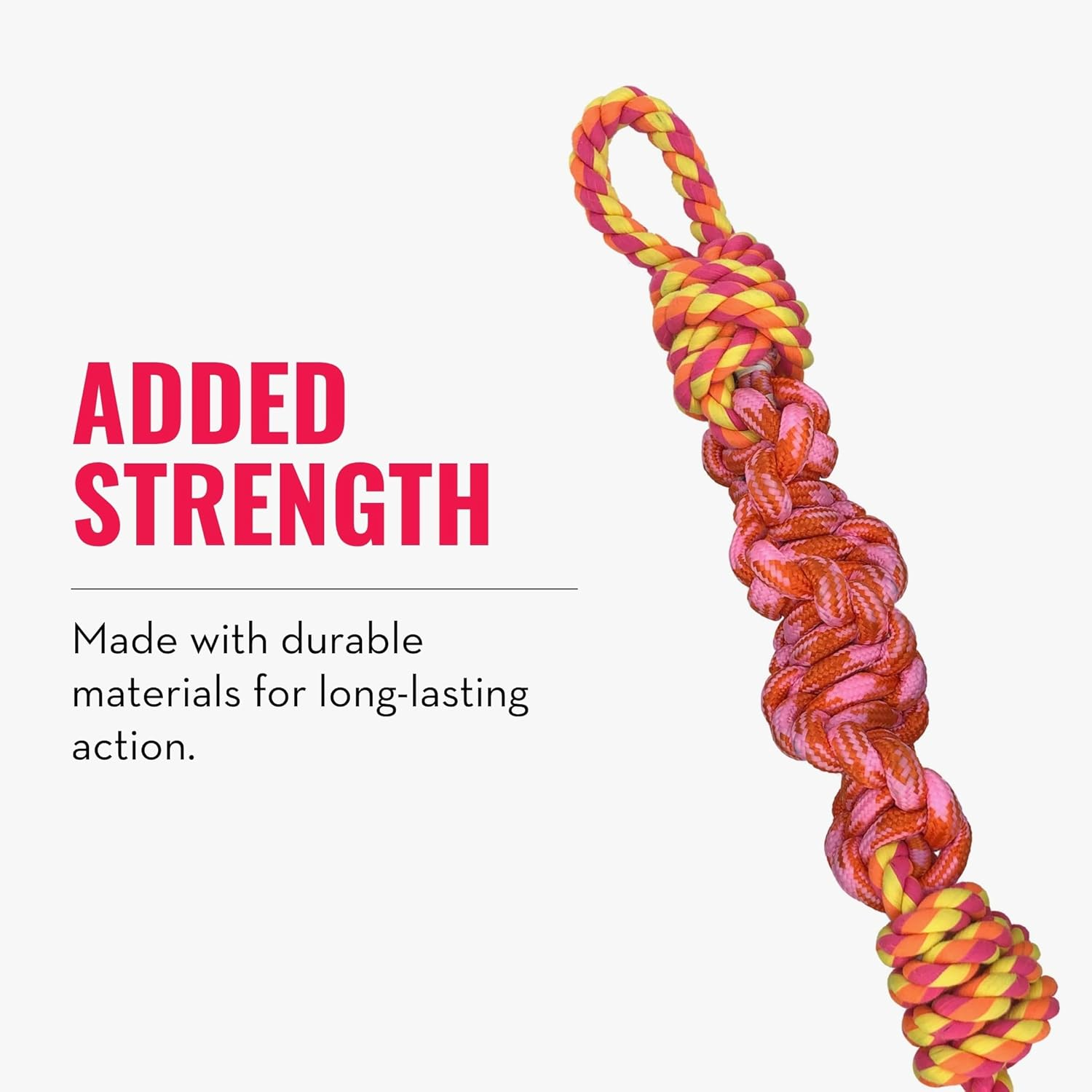 KONG - Rope Bunji - Durable Tug Dog Toy - for Large Dogs image number 1