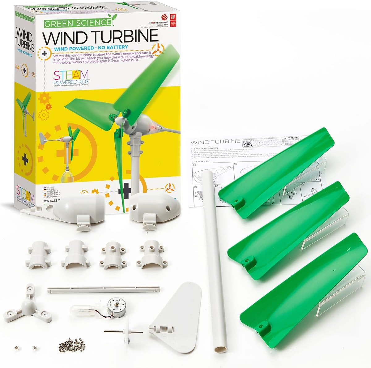 4M FSG3378 Eco Engineering Wind Turbine image number 2