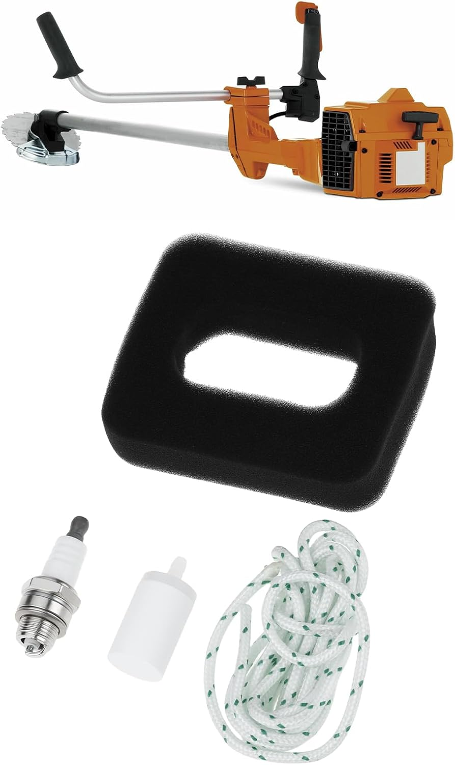 Air Filter Repair Kit 502 11 58-01 Compatible with Husqvarna 39R 240R 245R 245RX image number 5