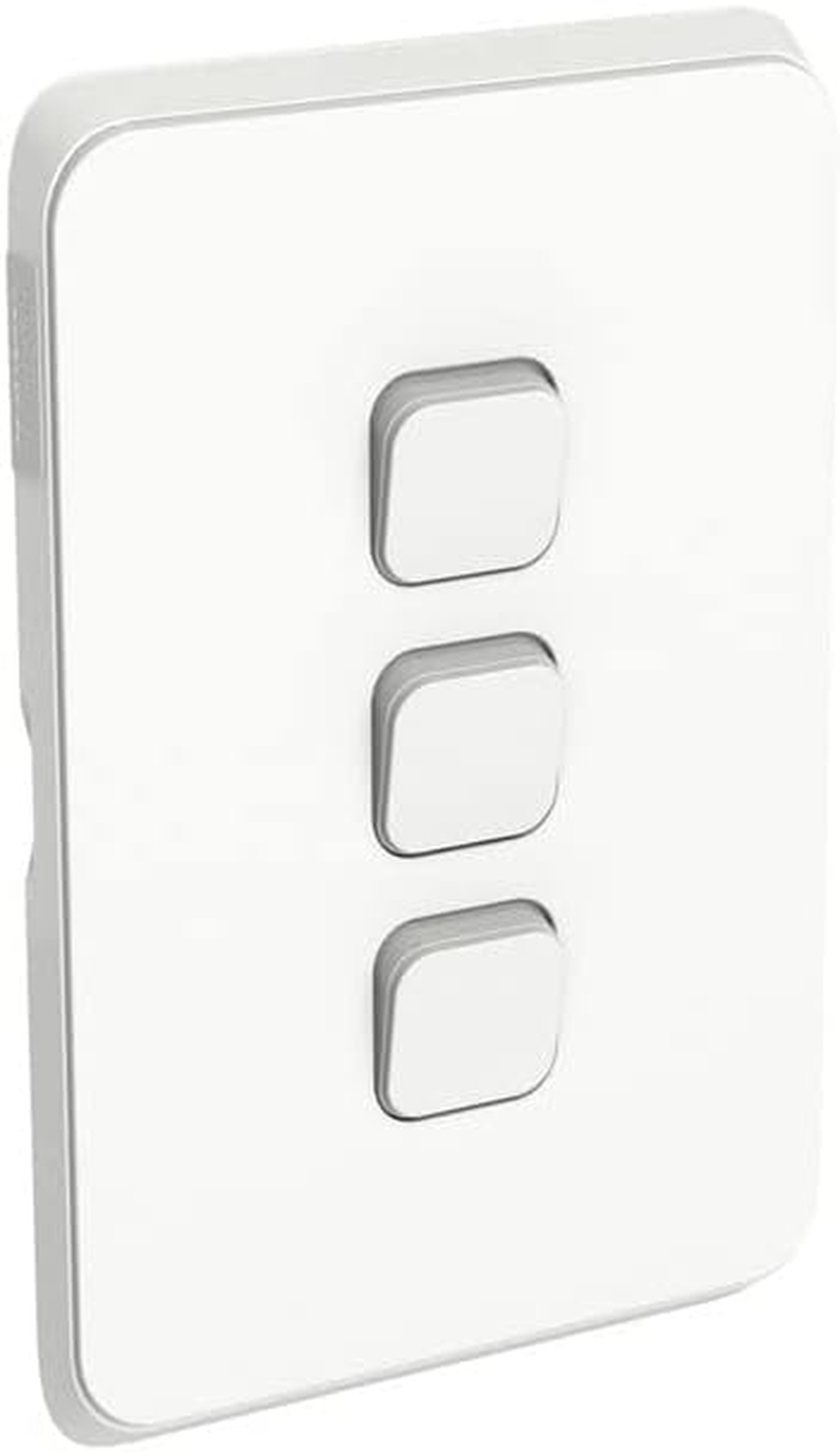 Clipsal Pro Series 3 Gang V_H Gridplate and Skin