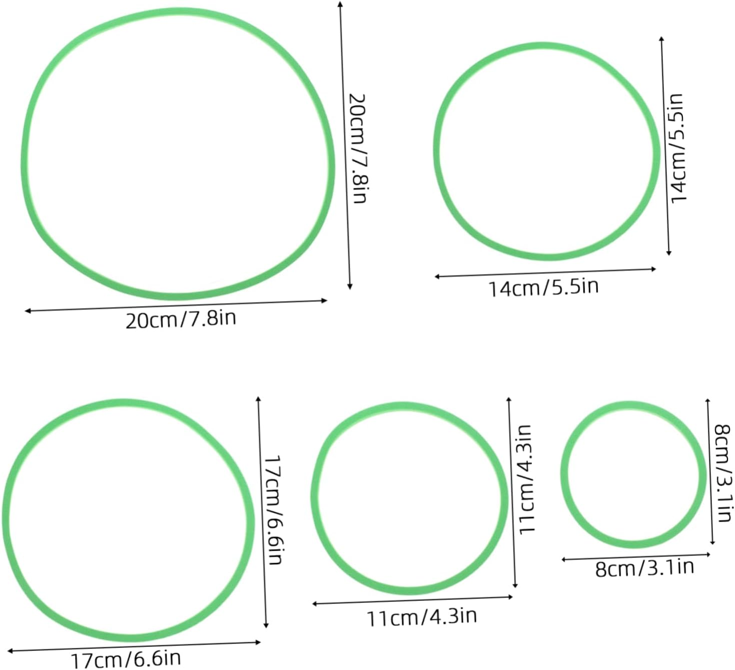 ROMISBABA 20Pcs Aquarium Floating Plant Rings with Square and round Shapes Fish Feeding Barrier for Betta and Aquatic Pets Enhances Photosynthesis and Water Quality Easy to Install Fish Tank image number 1