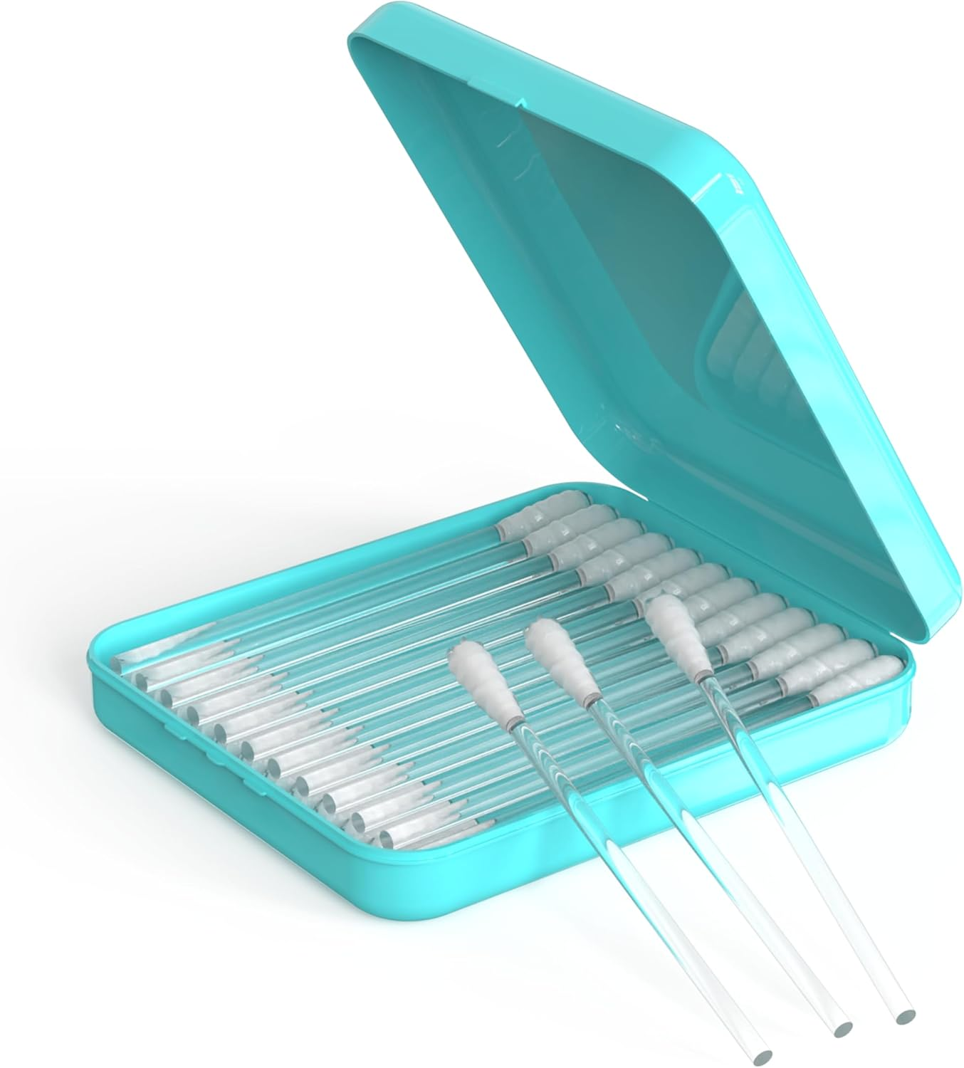 Base Labs Saline Solution Piercing Sticks for Cheloids | Medicated Sticks with Gentle Physiological Solution | Clean Piercings Earrings, Nose Piercing, Navel, Body | 40 Sticks image number 1