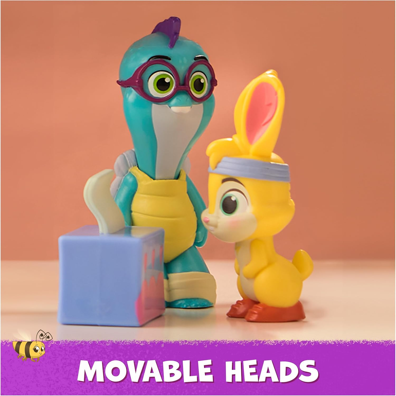 Vida the Vet, Sniffle & Snuggle Pack with Zig Zag & Tidbit Action Figures & Tissue Box Accessory, Kids Toys for Girls & Boys Ages 3 and Up