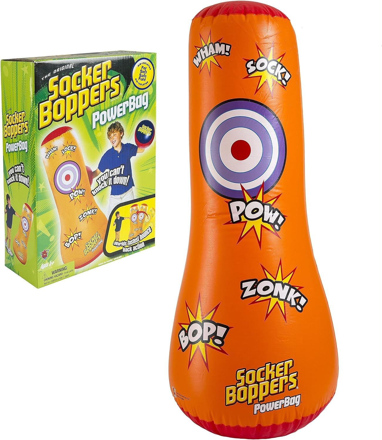 Socka Boppers 22999 Punching Bag, Multicolor image number 6
