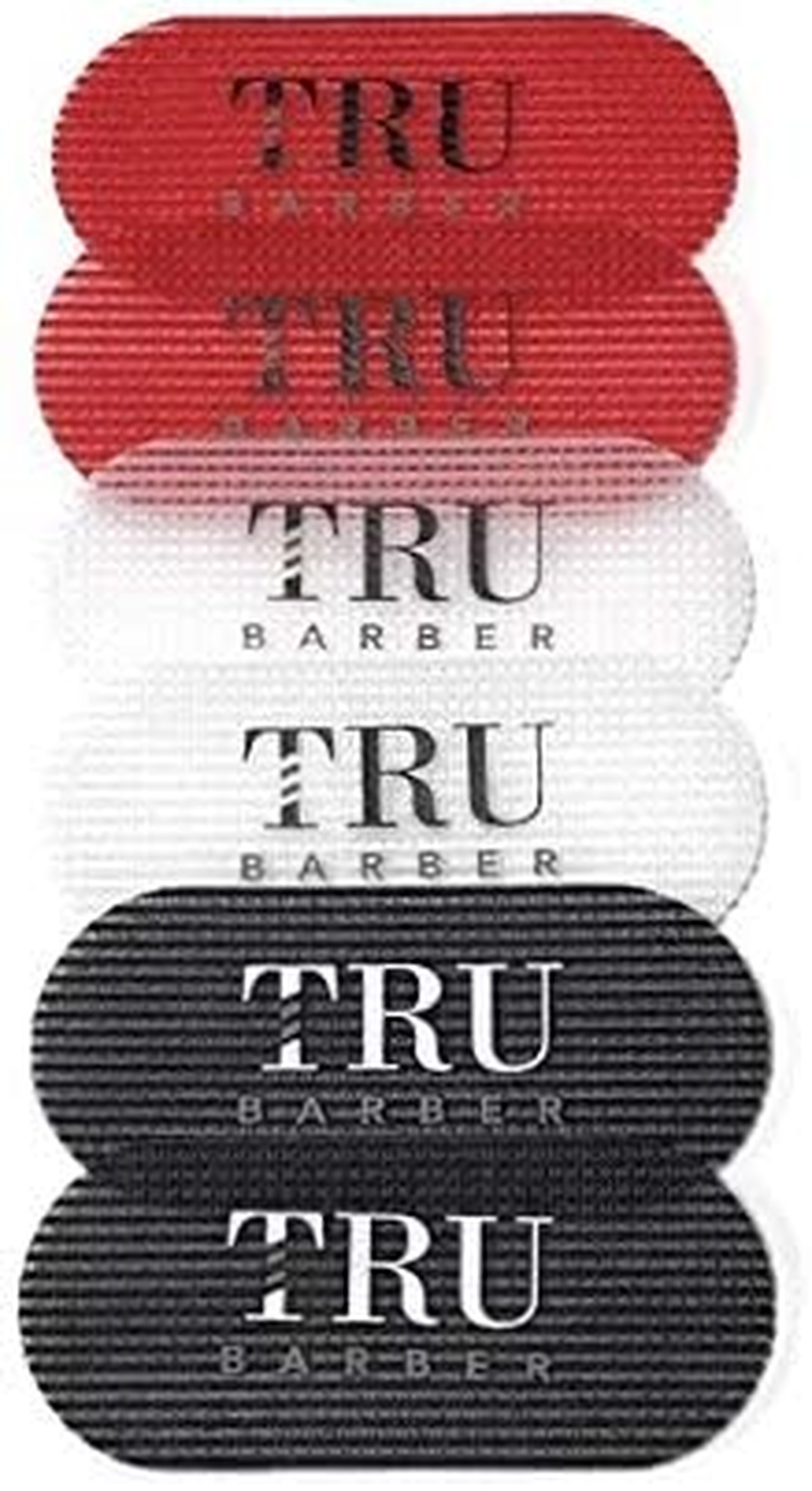 TRU BARBER Hair Grippers, Pack of 6 Hair Clips for Hairdressers and Hairdressers, Hairdressing Cape, for Men and Women, Hair Grip Hair Clips, Hair Cutting
