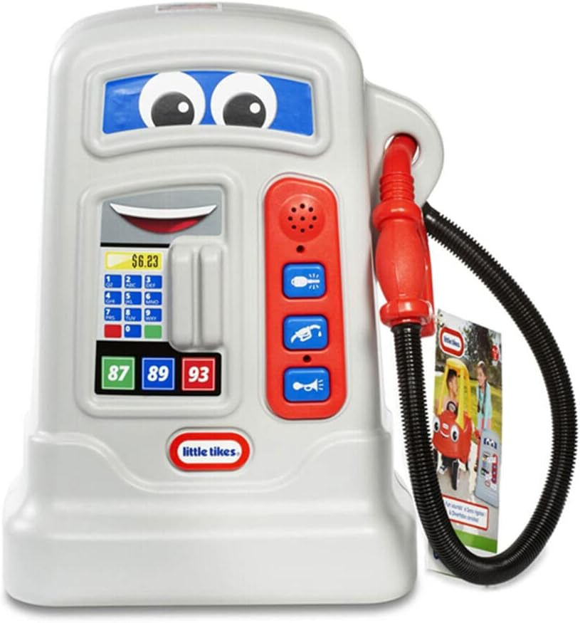Little Tikes Cozy Pumper - Fuel Station Toy for Toddlers, Ride-On Toys Accessory - with Hose, Nozzle, & Card Swipe - Plays Real Sounds - Encourages Creative Play - for Ages 18 Months to 5 Years image number 1