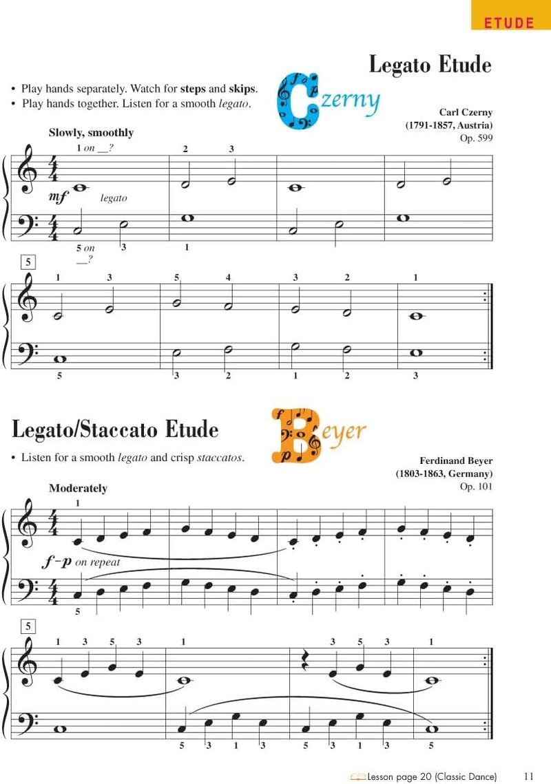 Faber Piano Adventures Level 1 Technique & Performance Book: Technique & Performance - Anglicised Edition, Red/White image number 3