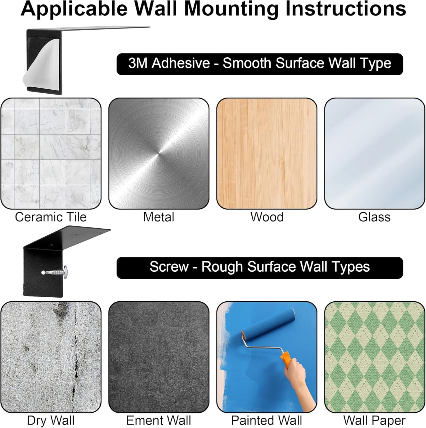 3PCS Picture Lights for Wall, Magnetic Painting Light with 13 Lighting Modes, Magnetic Led Painting Light Remote Dimmable and Timer for Wall Art, Craft Rooms, Home Decor and Nighttime (Black1) - Black1 image number 2