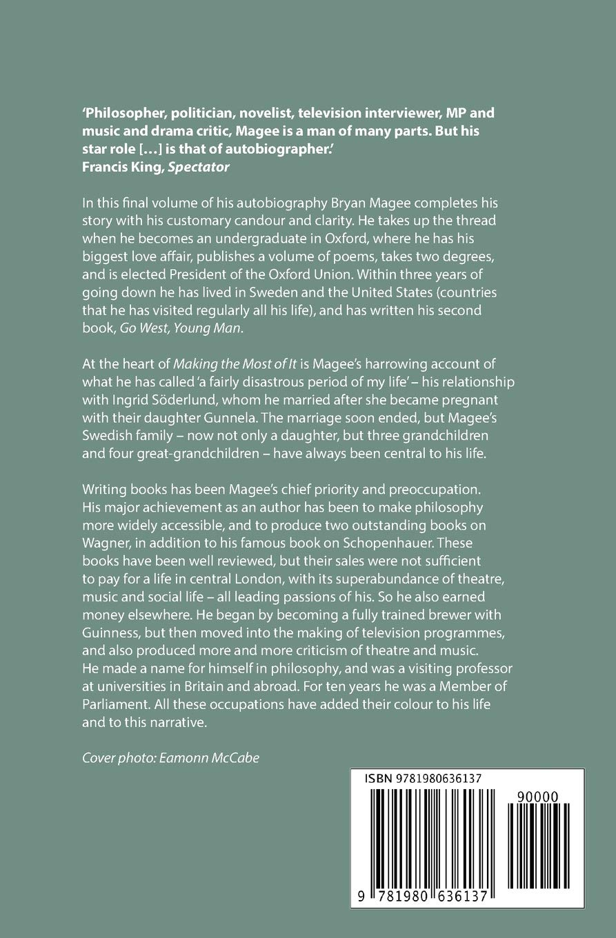 Making the Most of It: by the Author of CLOUDS of GLORY and Winner of the J.R. Ackerley Prize for Autobiography image number 1