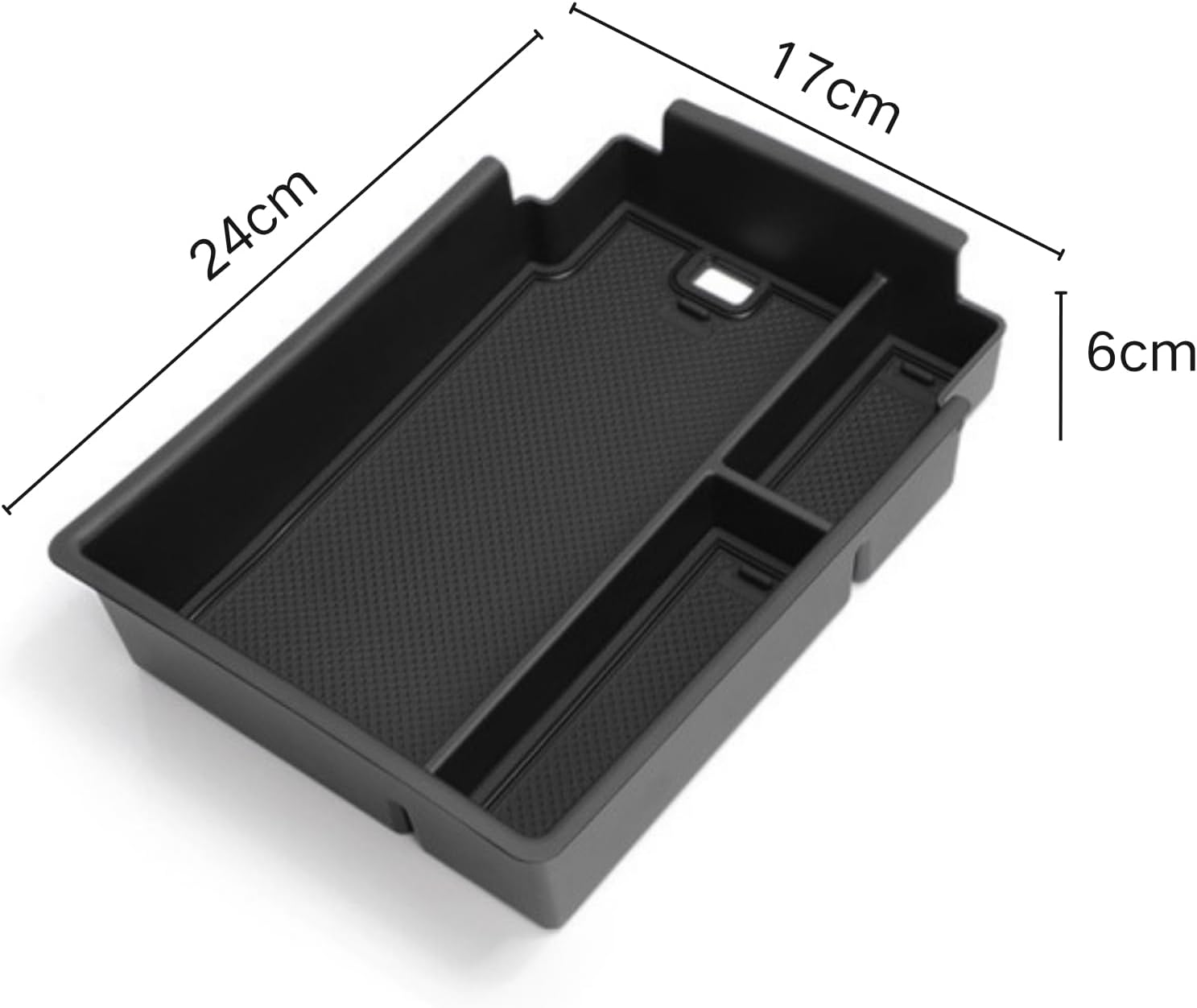 Center Console Organizer for BYD Sealion 7 2025 2026 Seal Interior Organizer Center Console Holder Tray Armrest Storage Box with Non-Slip Silicone Mats Sealion7_25 image number 3