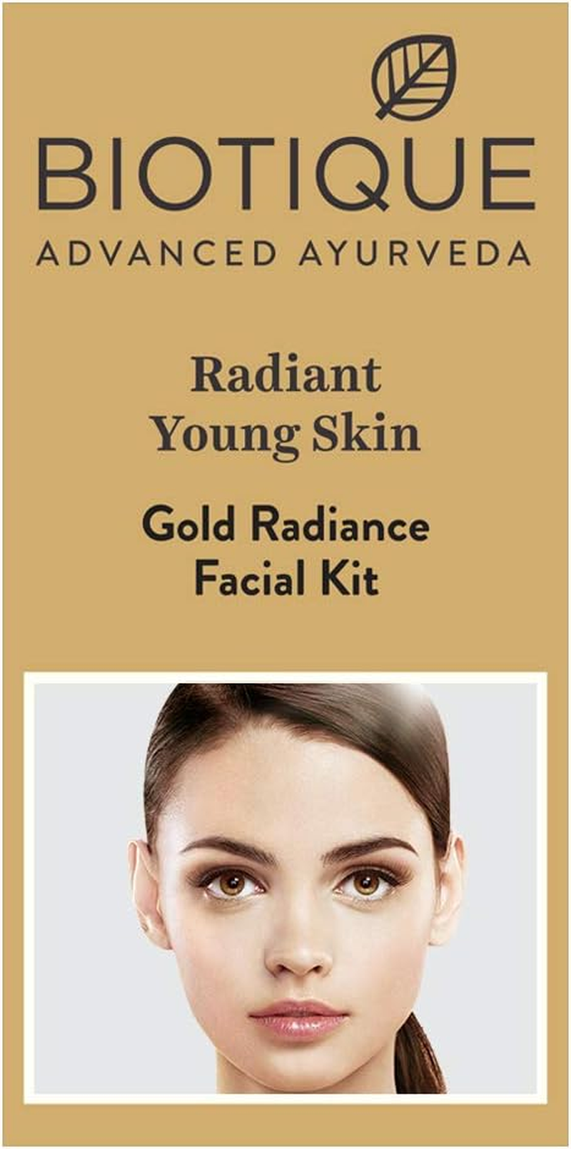 Biotique Bio Gold Radiance Facial Kit, 65 G image number 2