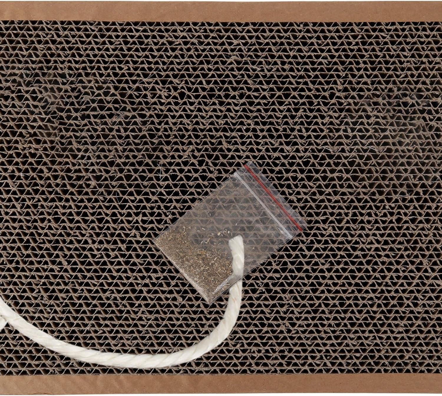 Patapalooza Cardboard Cat Scratching Post - Environmentally Friendly Material, Interactive Design, Promotes Play and Relieves Cat Stress, Ideal for Claw Sharpening. image number 2