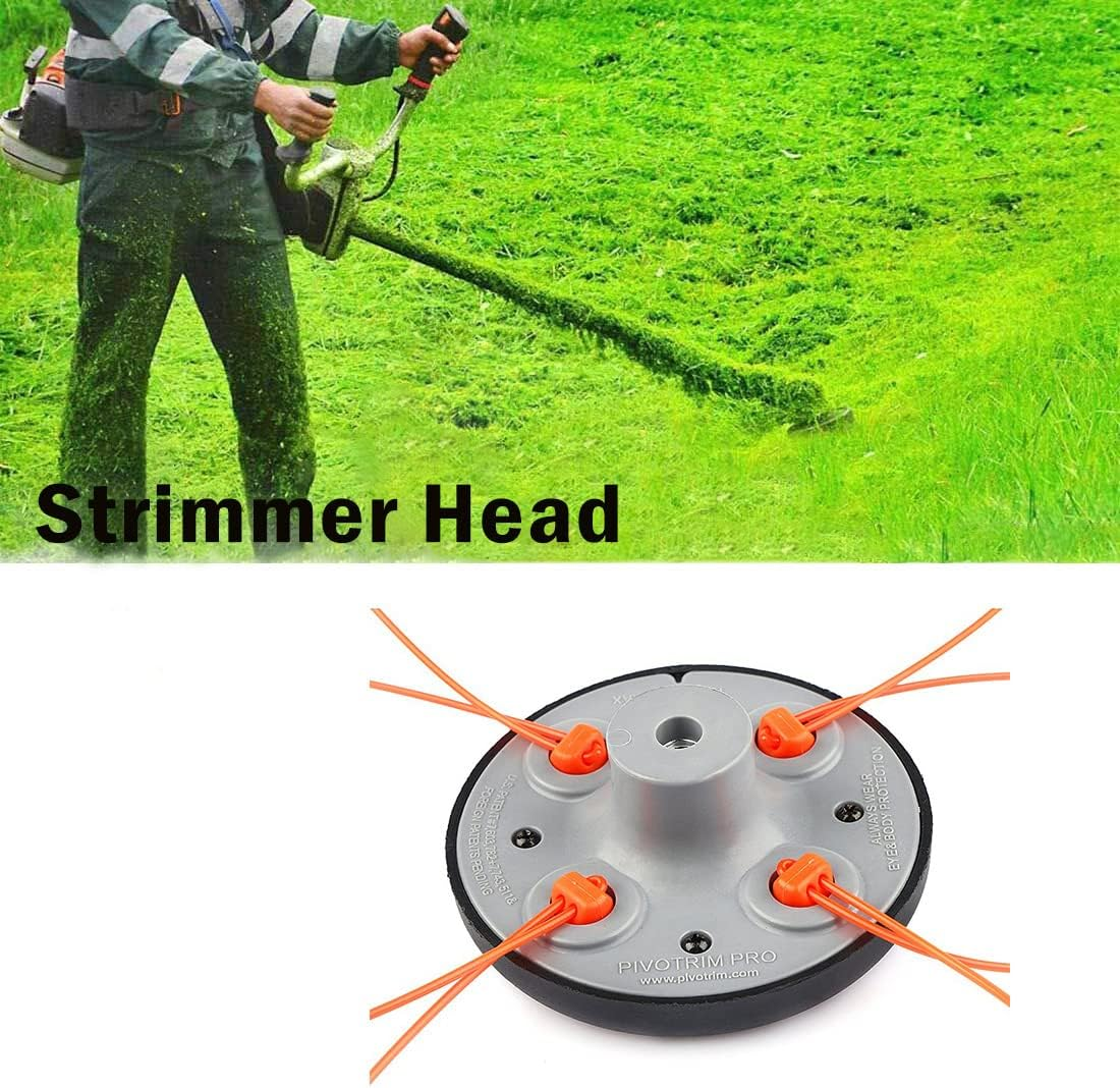 Sagasave Grass Brush Cutter, round String Trimmer Head, Replacement for Trimming and Mowing image number 5