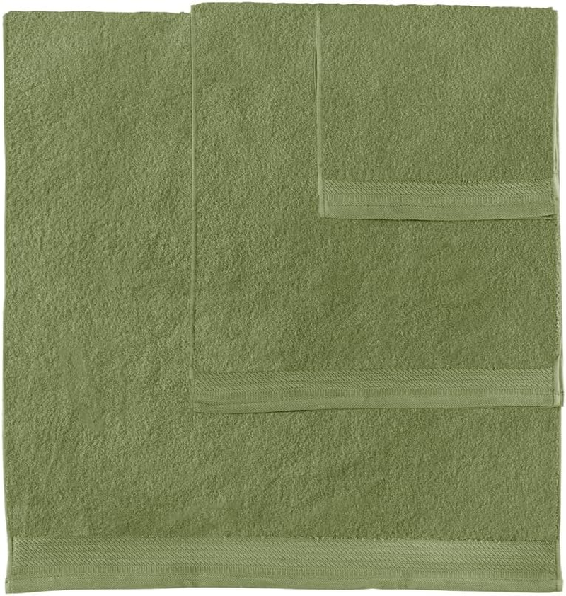 RIZO Top Towel - 2 Hand Towels, Bath Towels, 100% Combed Cotton, 600 G/M&sup2;, 100 X 50 Cm, Sheet image number 2